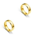 thumbnail image 3 of Minnieouse Anillo de banda Unisex, estética nupcial, mujer, hombre, esposa, marido, joyería de mano, vacaciones, regalos diarios, accesorios, Type2 NO2, 3 of 6