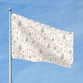 thumbnail image 2 of Lsque Rabbit Forest Pattern Flag,Rabbit Forest Printed Garden Flag 48 x 72 in - Double Sided Small Flags for Yard, 2 of 9