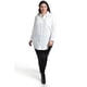 thumbnail image 5 of Camisa con boton de perla Roman Fashion Tallas Extras 5103 Blanco 36, 5 of 7