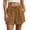 Brown, variant on Women's Summer Shorts Casual High Waisted Drawstring Shorts with Pockets Lightweight Loose Fit Shorts for Home Vacation Beach Lounge Wear