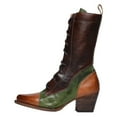 thumbnail image 1 of B91xZ Bottes de Mode d'Hiver pour Femmes à Bout Rond à Talon Bloc Bottines pour Femmes,A 7.5, 1 of 5