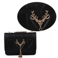 thumbnail image 3 of Crossbody Bags for Women Leather Ladies Shoulder Purses with Chain Strap, 3 of 6