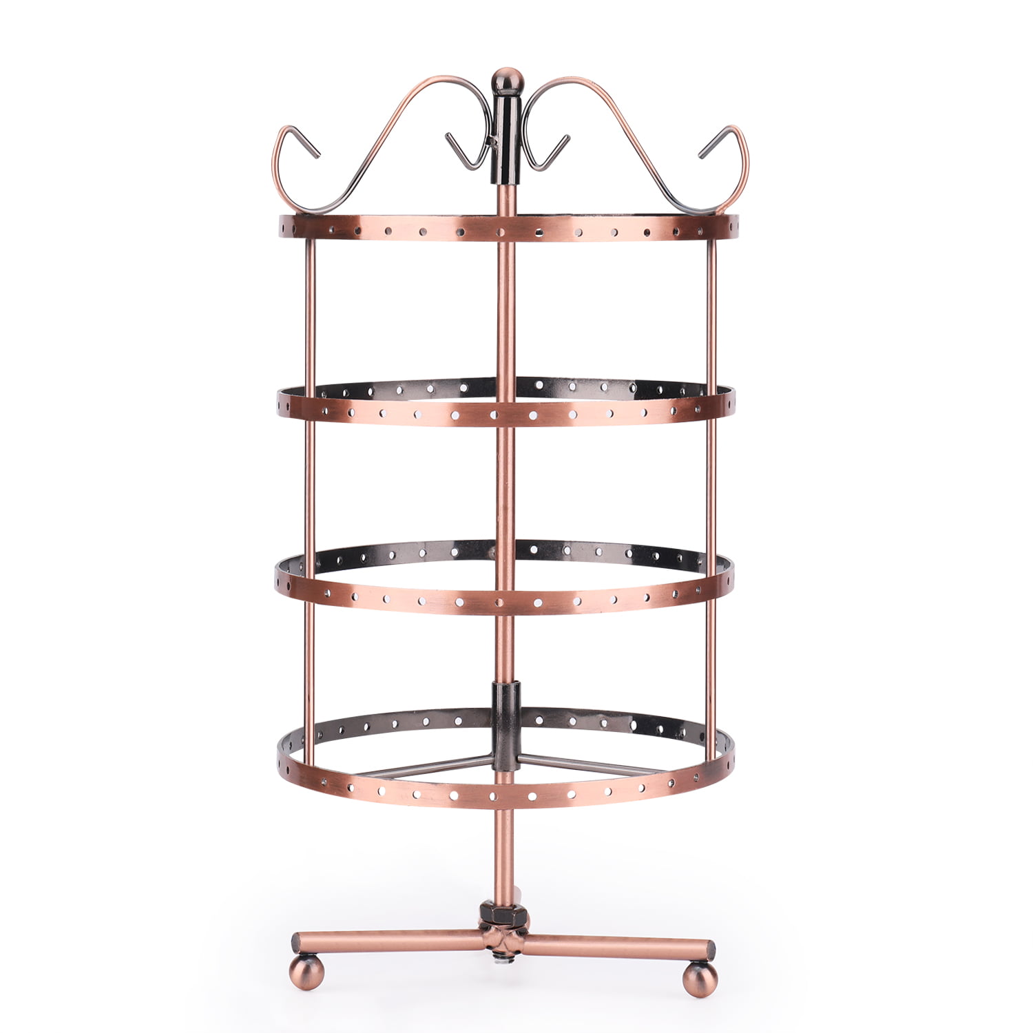 Jewelry Rotating Stand Display Organizer Necklace Ring Earring Holder Show Rack 