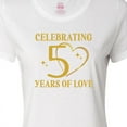 thumbnail image 4 of Inktastic 50th Wedding Anniversary 50 Years Women's T-Shirt, 4 of 5