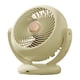 thumbnail image 1 of Mini ventilador vibratorio ventilador silencioso recargable por USB para sala de estar (chapado en verde), 1 of 6