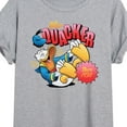 thumbnail image 3 of Disney - Wise Quacker - Juniors Ideal Flowy Muscle T-Shirt, 3 of 5