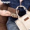 thumbnail image 4 of Wrangler Purses for Women Small Wallets Money Organizers Trifold Clutch Purse Fashion Credit Card Cash Wallet, COW-Pink, 4 of 6