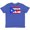 Vintage Royal Blue, variant on Inktastic Puerto Rico Flag in Text Youth T-Shirt