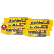 Duraflame 4.5 lb Firelogs, Indoor & Outdoor Fire Pit & Fireplace Logs, 3 Hour Burn, 6 Pack