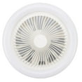 thumbnail image 2 of Ventilador de techo pequeño de 36 W, 9,8 pulgadas, silencioso, E27, LED, para dormitorio, 86-265 V, blanco, 2 of 14