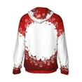 thumbnail image 3 of Uemuo Winter Christmas Snowflake Pattern Women's Full Zip UPF 50+ Sun Protection Hoodie Jacket Long Sleeve Sun Shirt Hiking Outdoor Performance with Pockets-, 3 of 9