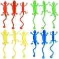thumbnail image 3 of 20 lagartijas adhesivas para niños, juguetes creativos y elásticos, divertidas lagartijas adhesivas (color aleatorio), 3 of 7