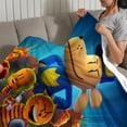 thumbnail image 3 of Hombre Perro anti-pilling, suave, ligera, esponjosa y acogedora de lujo para hogar y cocina – Perfecta para niños y adultos,120X80cm, 3 of 6