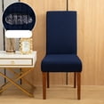 thumbnail image 3 of Anckoeil Solid Color Brushed High Elastic Chair Cover Soft and Comfortable Chair Seat Cover -proof and Dirt- Chair Slipcover Suitable for Dining Chair, 3 of 5