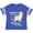 Football Blue and White, variant on Grandma's You Say Alpaca My Bags Boys or Girls Toddler T-Shirt