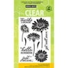 "Hero Arts Clear Stamps 4""X6"" Sheet-Hello Sunshine Daisies"