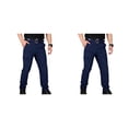 thumbnail image 3 of Qarigey Pantalones Cargo para hombre, mono de entrenamiento ligero de secado rápido para exteriores de verano para senderismo, montañismo, Armada L 2Conjunto, 3 of 6