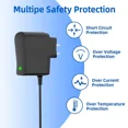 thumbnail image 3 of 5V 1A AC Adapter For Revitive Medic 2469MD Circulation Booster Power Supply PSU, 3 of 5