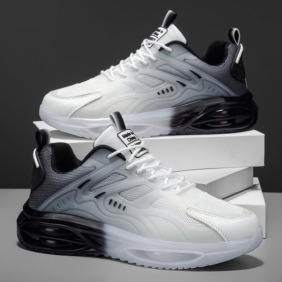 Summer Breathable New-Style Men'S Casual Running Sports Shoes with Air Cushioning And Mesh Surface Running Shoes