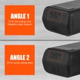 thumbnail image 4 of yeacher Adjustable Angle Knife Sharpener with Magnetic Base, Detachable Roller Design for Kitchen Knives and Scissors, Stainless Steel Multi-Color Options, Compact and Portable, Includes Sharpener, 4 of 6