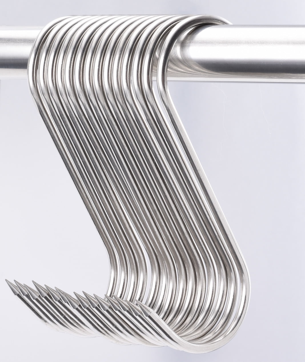 20pcs 6Inch Meat Hooks SHook 4mm Stainless Steel Meat Hook for Butcher