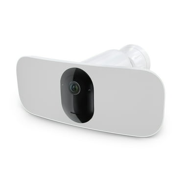 Arlo Pro 3 Floodlight Camera - Wireless Security, 2K Video & HDR, Color Night Vision, 2 Way Audio, Wire-Free, Direct to WiFi No Hub Needed, 160° View, Works with Alexa, White - FB1001