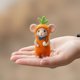 thumbnail image 1 of Uuiauoio Easter Felt Bunny Ornaments - Handmade Wool Felt Bunny Ornaments,Cute Felted Rabbit Animal Figurine for Tree,Soft Felted Mouse for Easter Basket Stuffers,Tiered Tray Decor & Spring Gift, 1 of 2