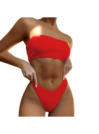 Aayomet Swimwear Flat-chested Push-Up Bikini Brazilian Beachwear