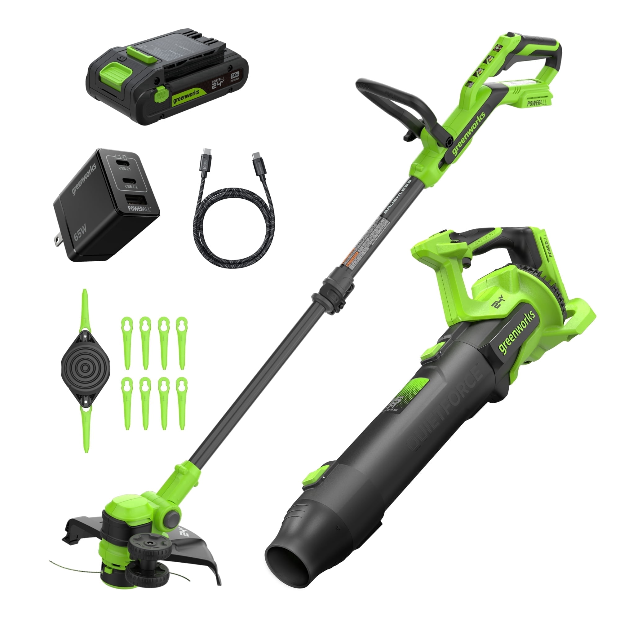 Worx Air 32V GT 2.0 Grass Trimmer and Air Blower Cordless Electric