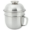 thumbnail image 4 of Stainless Steel Fast Food Bowl DoubleLayer Lunch Box Instant Noodle Soup Cup with Lid, 4 of 19