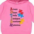 thumbnail image 3 of Inktastic Autism Acrostic Toddler Hoodie, 3 of 4