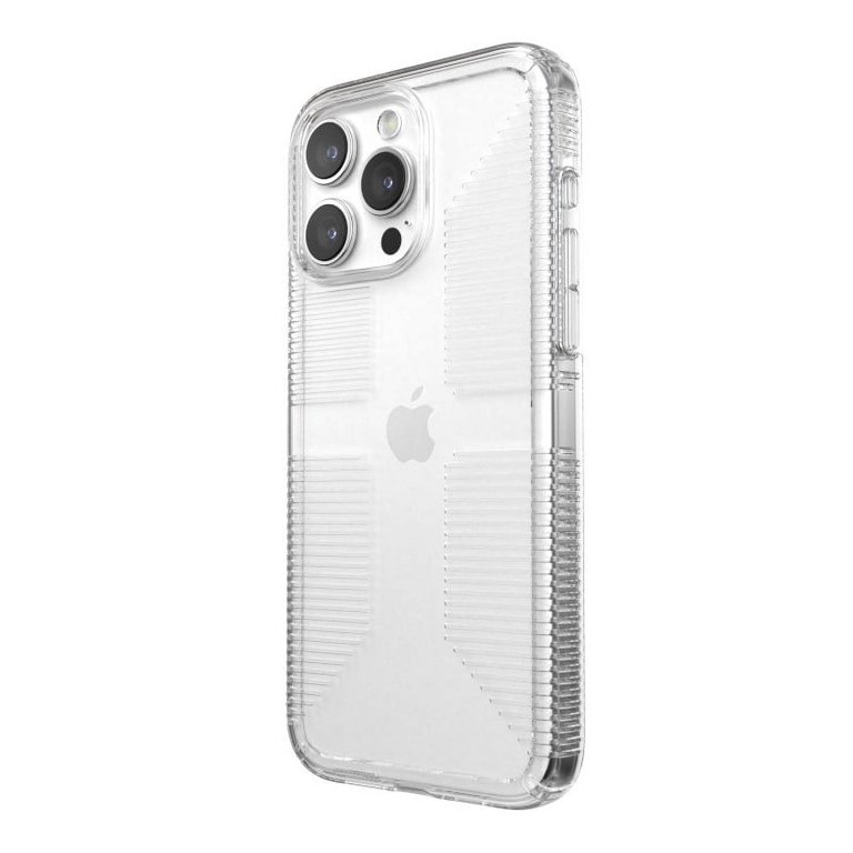 Speck Gemshell Grip Case for iPhone 15 Pro Max, Clear