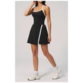 thumbnail image 4 of AEXTO Robe de Tennis avec Short Intégré et Soutien-Gorge Robe Athlétique pour Femmes Été Découpes Torsadée Robe d'Entraînement de Golf, 4 of 15