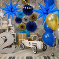 thumbnail image 3 of globos de aluminio con forma de estrella explosiva, globos de estrella de 12 puntas, globos cónicos, suministros de decoración para fiestas., 3 of 5