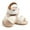 #03/White, variant on Baby Toddler Infant Girls Boys Soft Open Toe Summer Sandals Flower Princess Flat Shoes 0-18Months