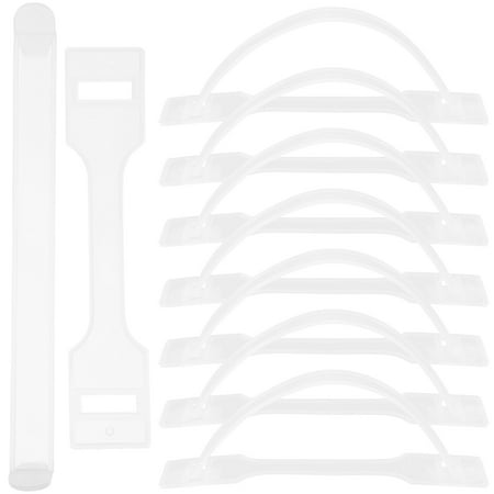 

TOYMYTOY 100 Sets Cardboard Box Handle Replacement Package Box Shipping Handle Accessory