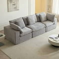 thumbnail image 5 of Roll Package Modern Vacuum Compression Sofa Luxury Modular Living Room Compression Sofa Sponge L Shape Design Compression Sofa, 5 of 11