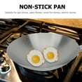 thumbnail image 2 of Weiweiguan 1pc Stainless Steel Single Handle Wok Practical Wok Kitchen Utensil (Silver), 2 of 7