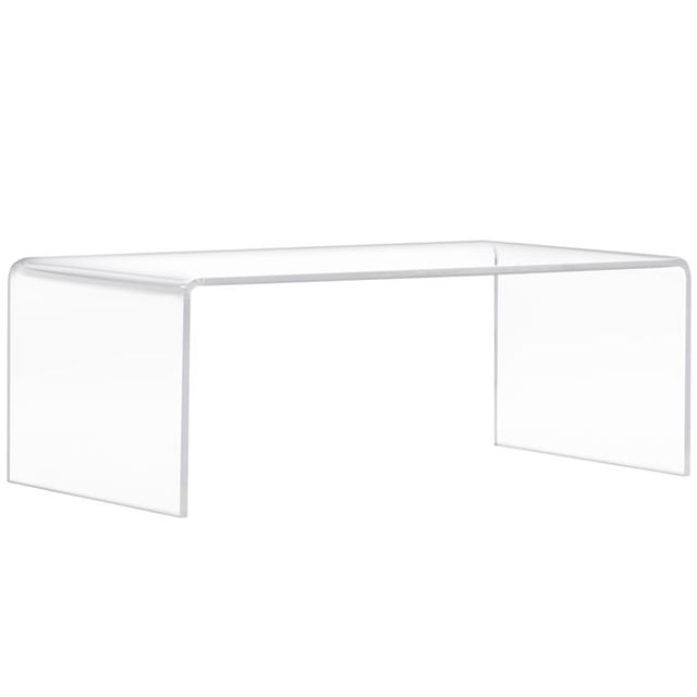 Progressive Furniture A620-01 Table Basse Acrylique à la Carte Petite en Transparent
