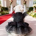thumbnail image 6 of Dog Wedding Dress for Small Medium Breeds, Bridal Party Pet Outfit, Spring Summer Formal Dog Skirt, Photo Shoot Celebration Costume, 6 of 6