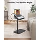 thumbnail image 4 of Mesa para TV HUANUO con Altura Ajustable, Giro de 360° y Inclinación de 90°, 4 of 9