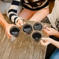 thumbnail image 4 of 5oz Double Wall Glass Espresso Cups Set of 2, Espresso Shot Cups Perfect for Cappuccino, Latte, Tea, 4 of 6