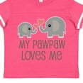 thumbnail image 4 of Inktastic My Pawpaw Loves Me Grandchild Boys or Girls Toddler T-Shirt, 4 of 5