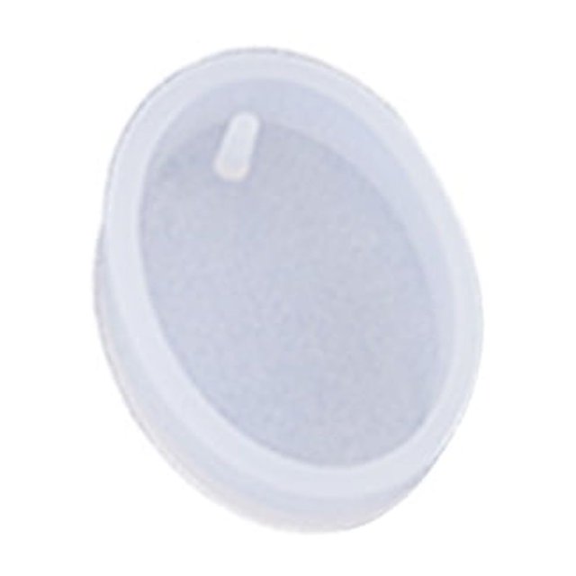 Pendentif avec Trou Miroir Face à Différentes Formes de Qualité Fiable Moule de Réutilisation Souple DIY pour les Projets d'Artisanat Faisant Ellipse