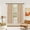 Biscotti Beige-46"W x 72"L (Pack of 1), variant on 72 Inch Bedroom Curtain Thermal Insulated Grommet Window Treatments Room Darkening Sound Reducing For Room/home Office Biscotti Beige 1 Panel W46 X L72