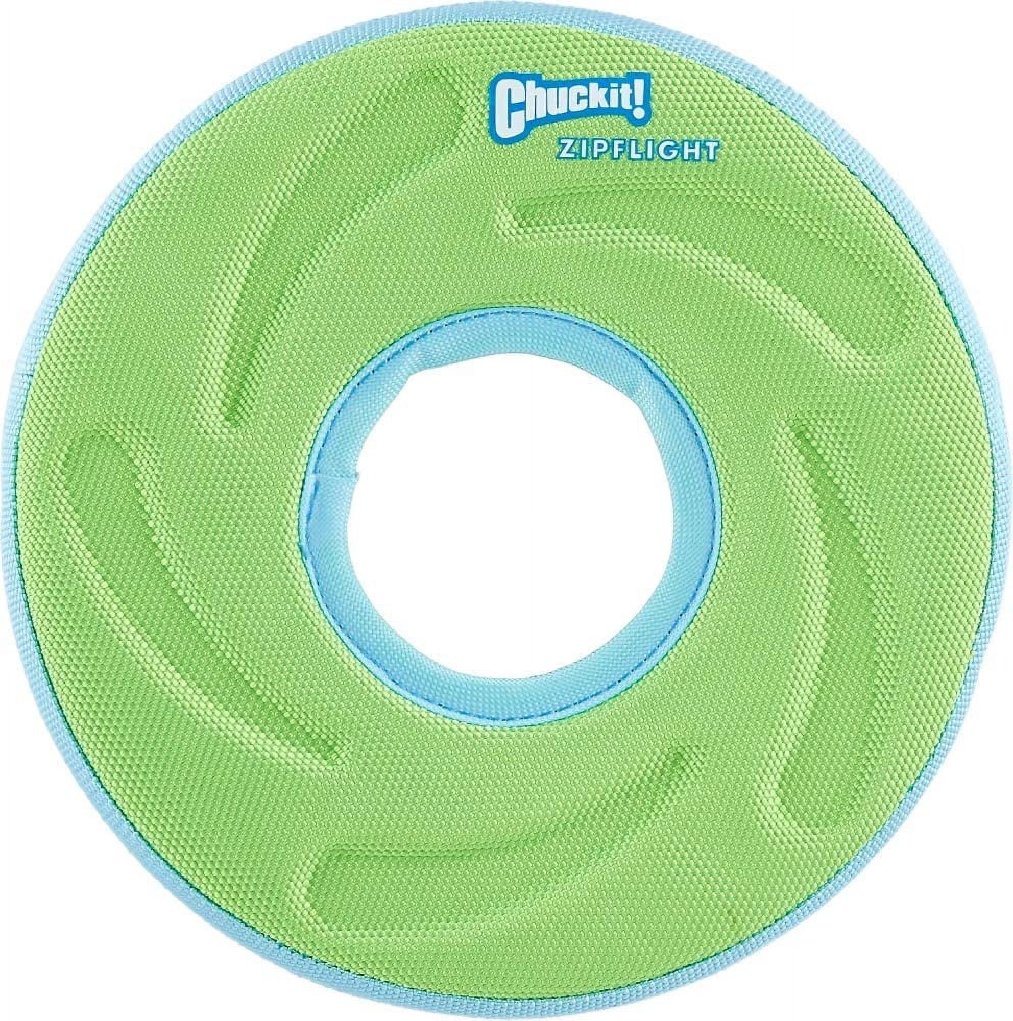 Chuckit Zipflight Amphibious Flying 6-Inch Ring Dog Fetch Toy Small - 2 Pack