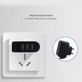 thumbnail image 2 of 3 USB Charger Led Luminous Mobile Phone Charging Head Smart Multi-port USB Charger, 2 of 2