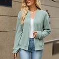 thumbnail image 5 of Msgweeeg Women’s Sweaters Stand Collar Zipper Cardigan Long Sleeve Knit Coat Pullover Elegant Casual Fashion Winter Warm Top for Daily Wear and Vacation, 5 of 7