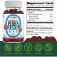 thumbnail image 3 of YUM-V's Prebiotic Fiber Zero Gummies Natural Berry Flavor Digestive Health Support Chewables, 2-Pack at 60 Pcs./Pack, 3 of 8