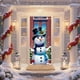 thumbnail image 5 of Uuiauoio Christmas Door Cover Decorations Set with Patterns Holiday Party Festival Scene Hanging Cloth for Front Door Indoor Wall Fireplace Mantel Christmas Tree Background Decor, 5 of 6
